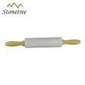 natural stone marble rolling pins with base holder